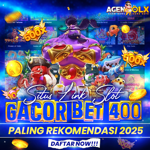 AGENOLX : Situs Link Slot Gacor Bet 400 Perak Paling Rekomendasi 2025