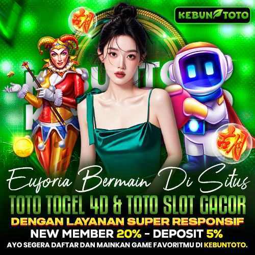 KEBUNTOTO | Euforia Bermain di Situs Toto Togel 4D & Toto Slot Gacor Dengan Layanan Super Responsif