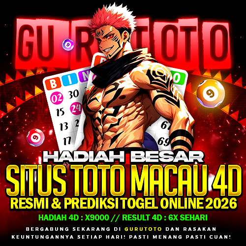 GURUTOTO | Hadiah Besar Situs Toto Macau 4D Resmi & Prediksi Togel Online 2026