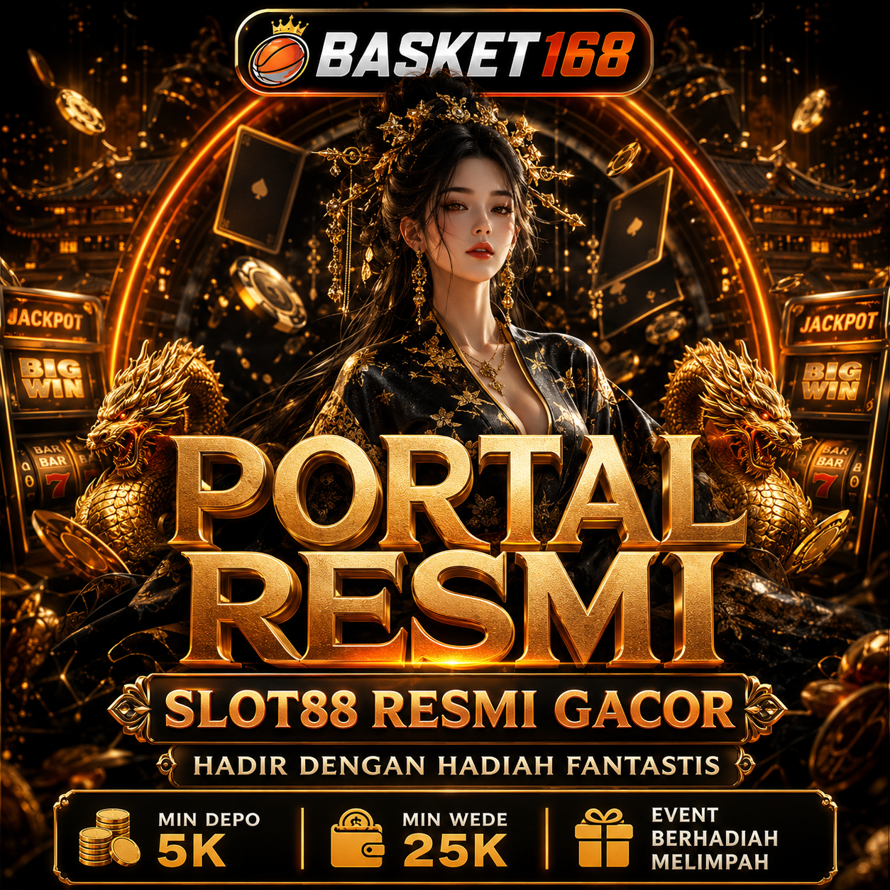BASKET168: Pusat Booking Lapangan Luas Lengkap dengan Hiburan Slot88 ...