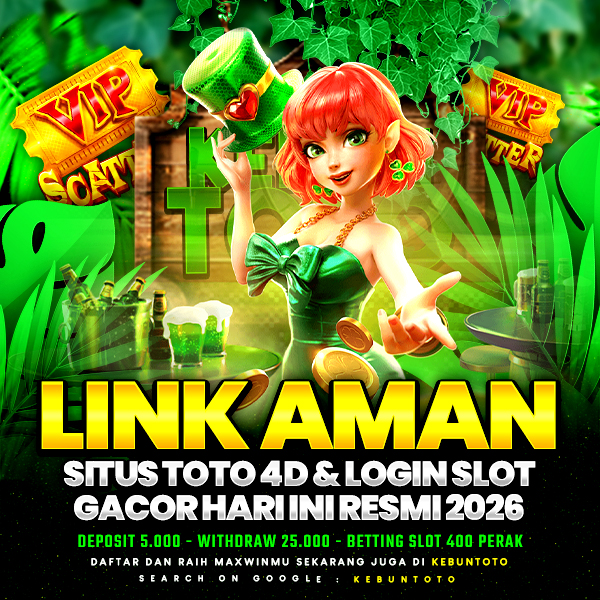KEBUNTOTO : Link Aman Situs Toto 4D & Login Slot Gacor Hari Ini Resmi 2026